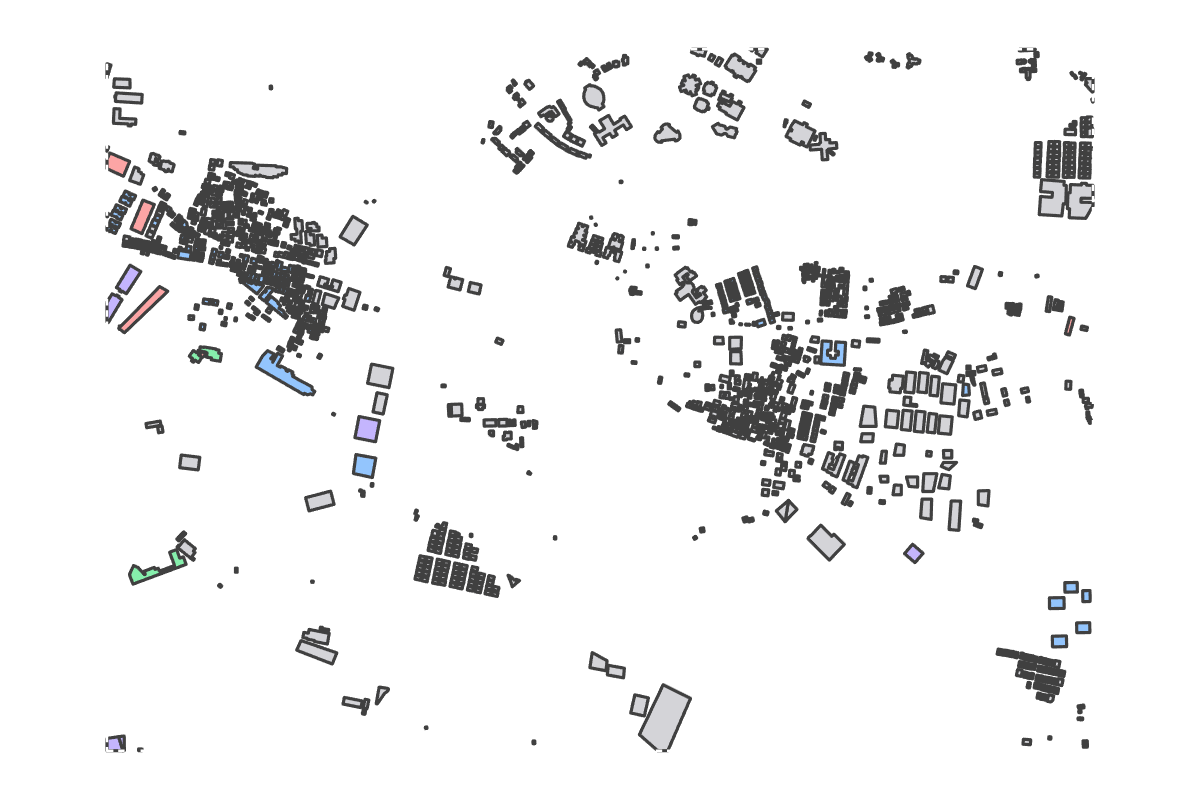 Program breakdown map