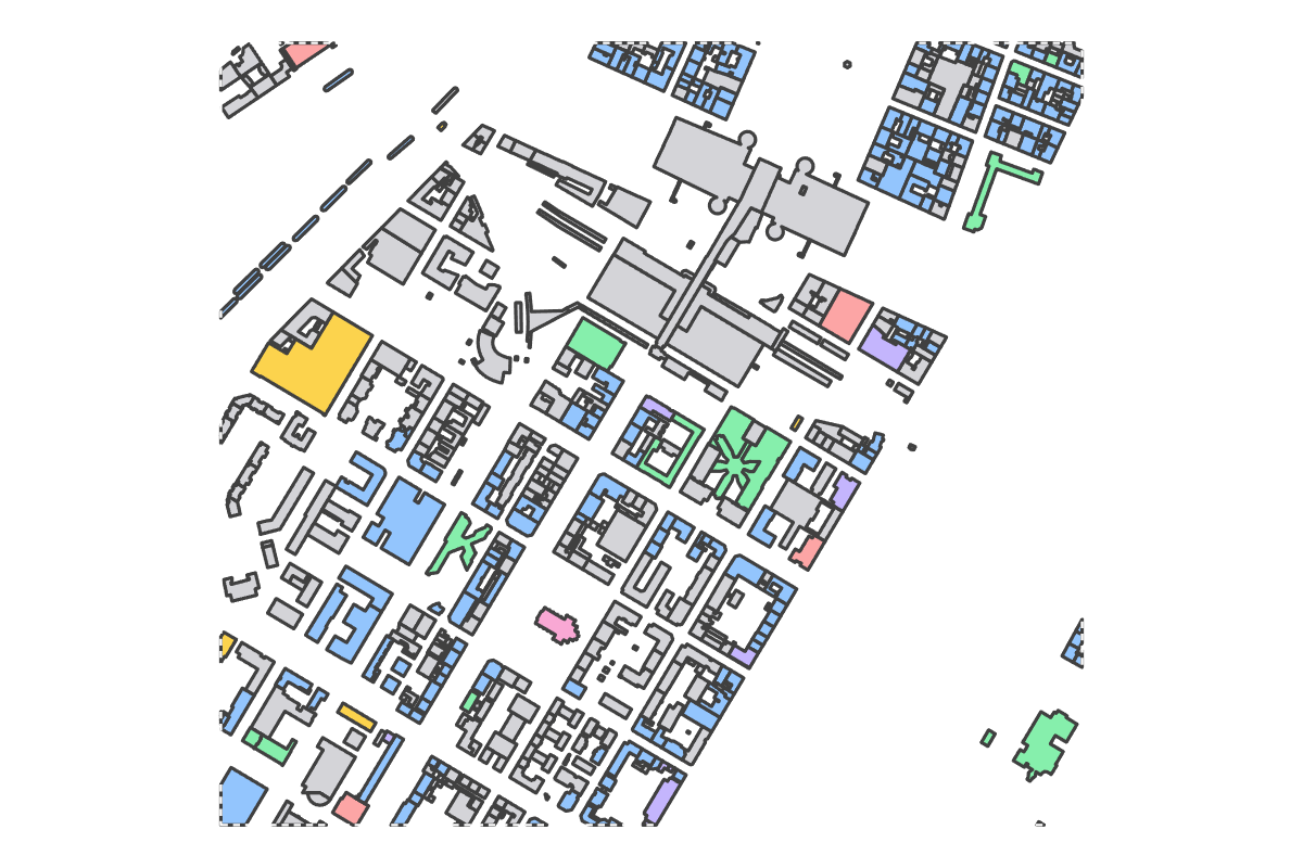 Program breakdown map