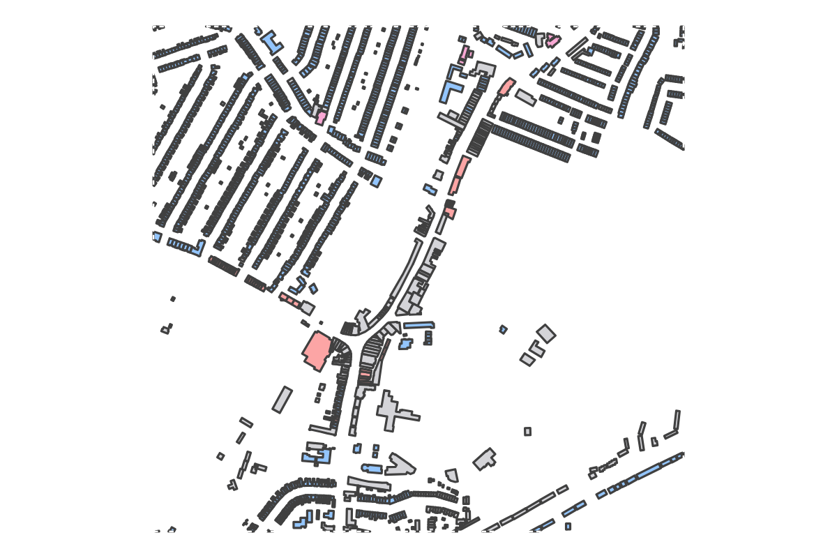 Program breakdown map