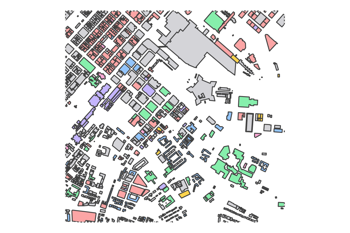 Program breakdown map