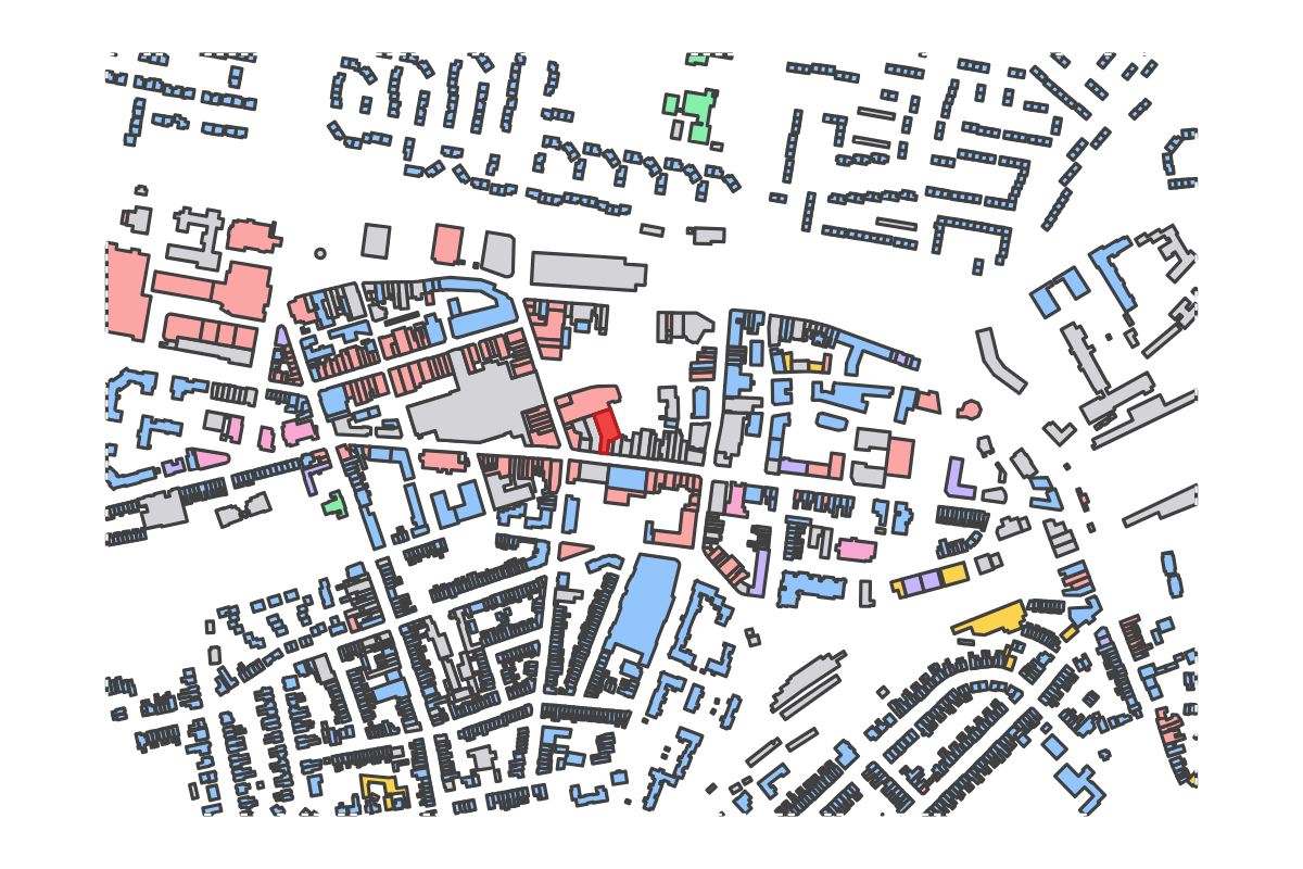 Program breakdown map