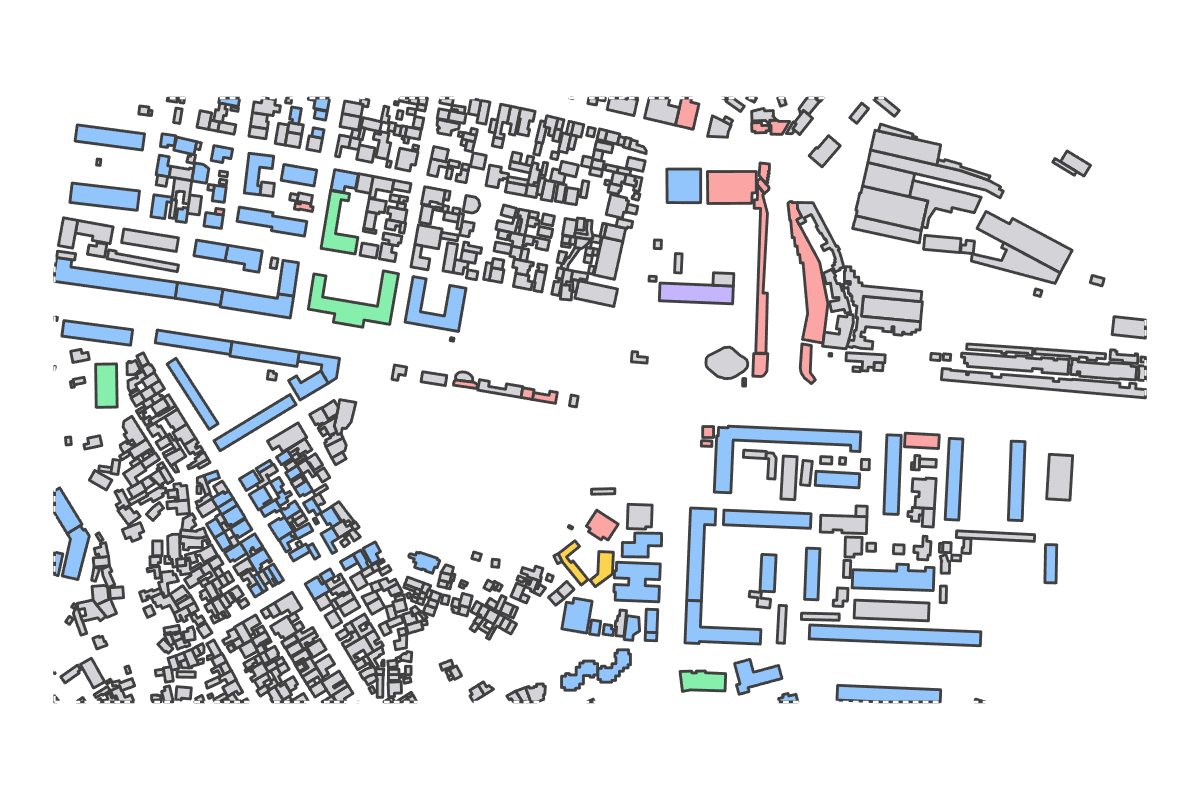 Program breakdown map