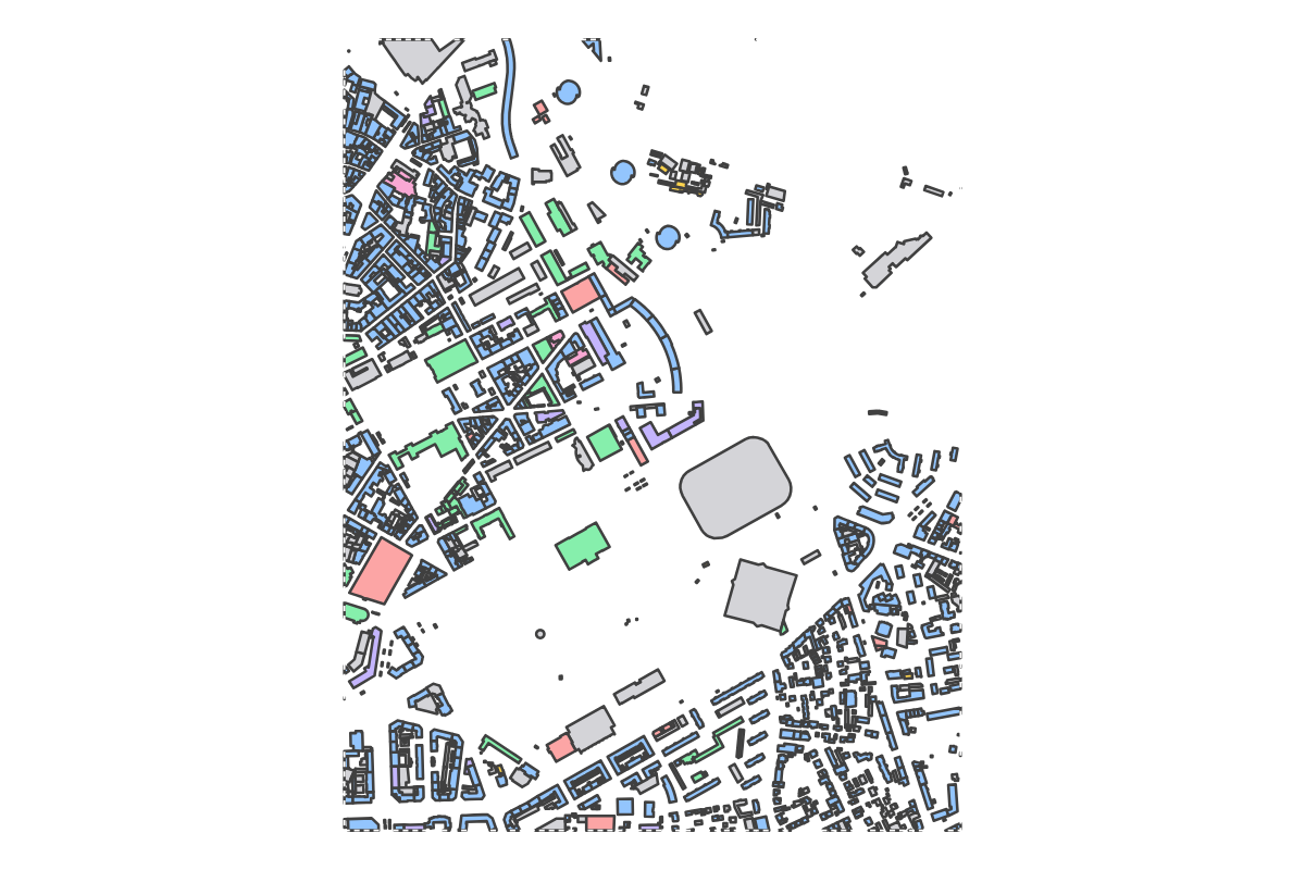 Program breakdown map