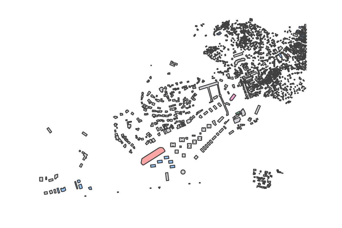 Program breakdown map