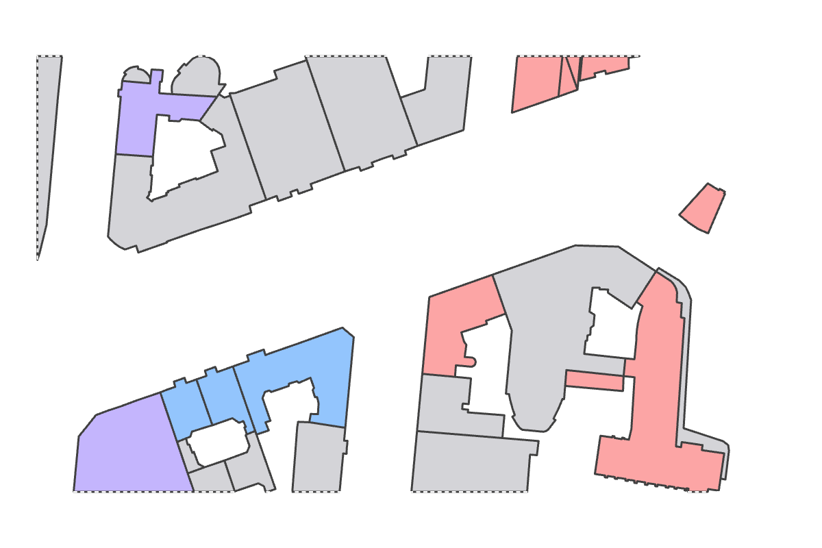 Program breakdown map