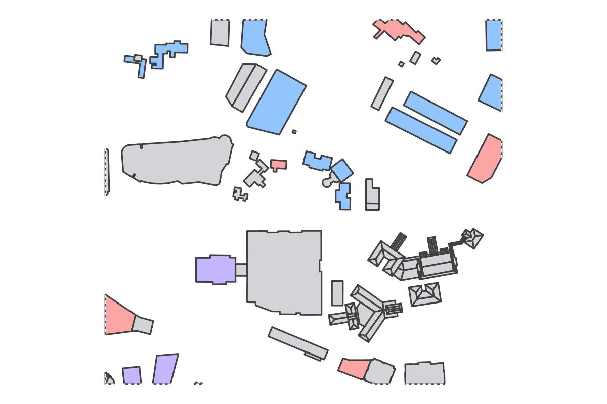 Program breakdown map