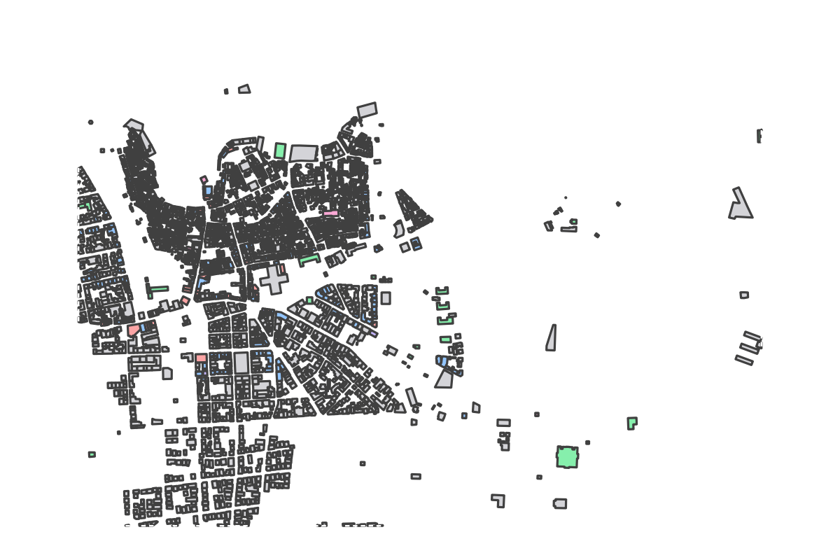 Program breakdown map