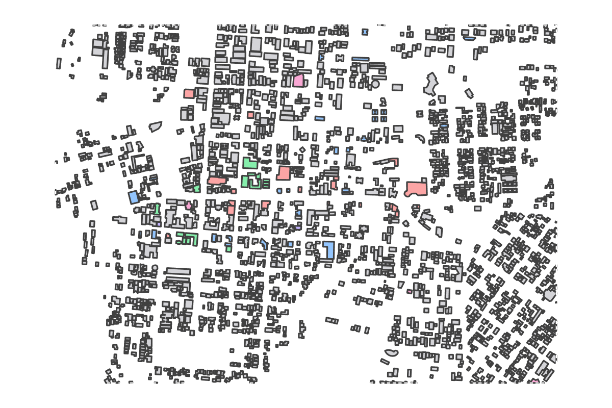 Program breakdown map