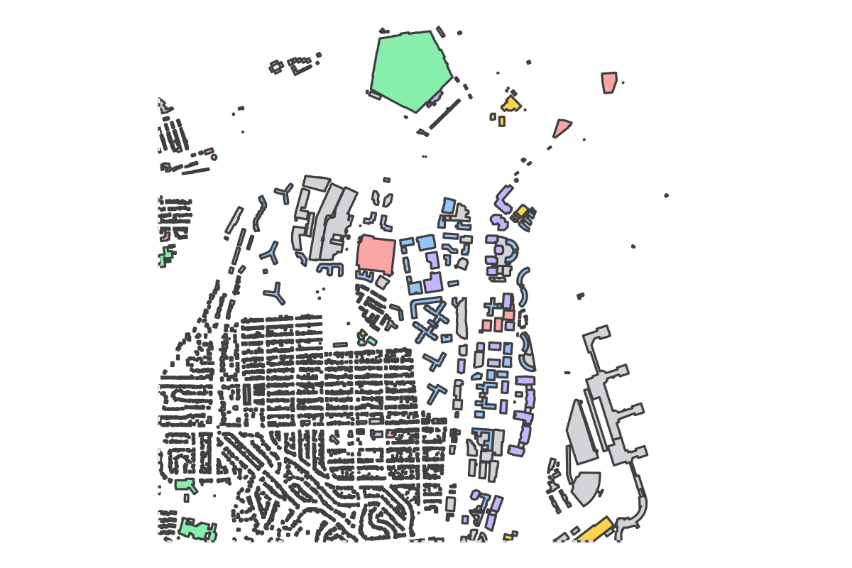 Program breakdown map
