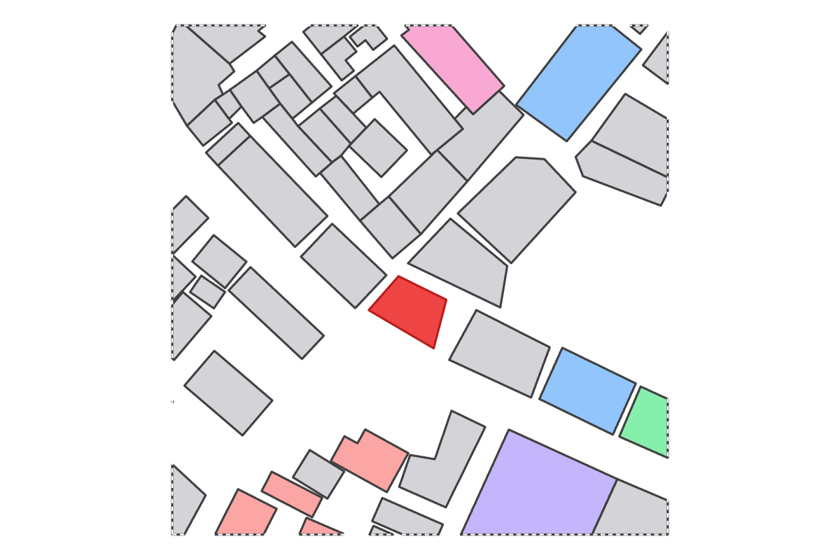 Program breakdown map