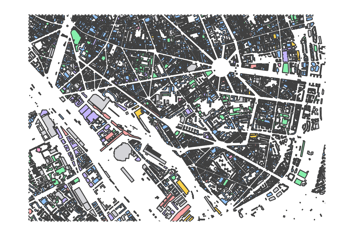 Program breakdown map