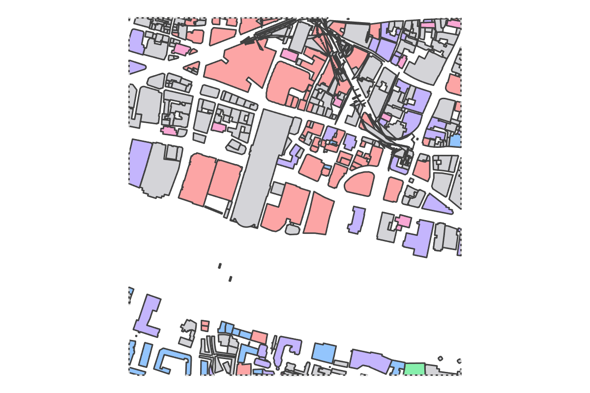 Program breakdown map
