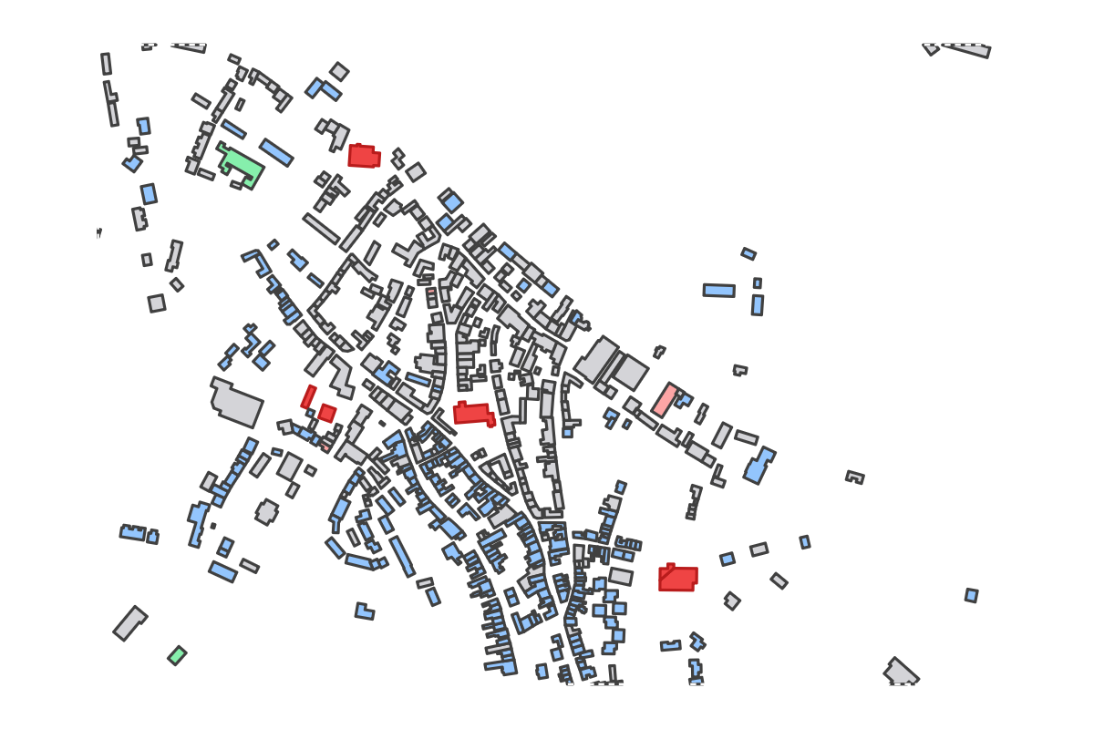 Program breakdown map