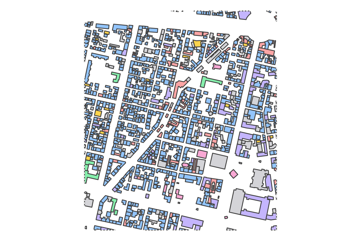 Program breakdown map