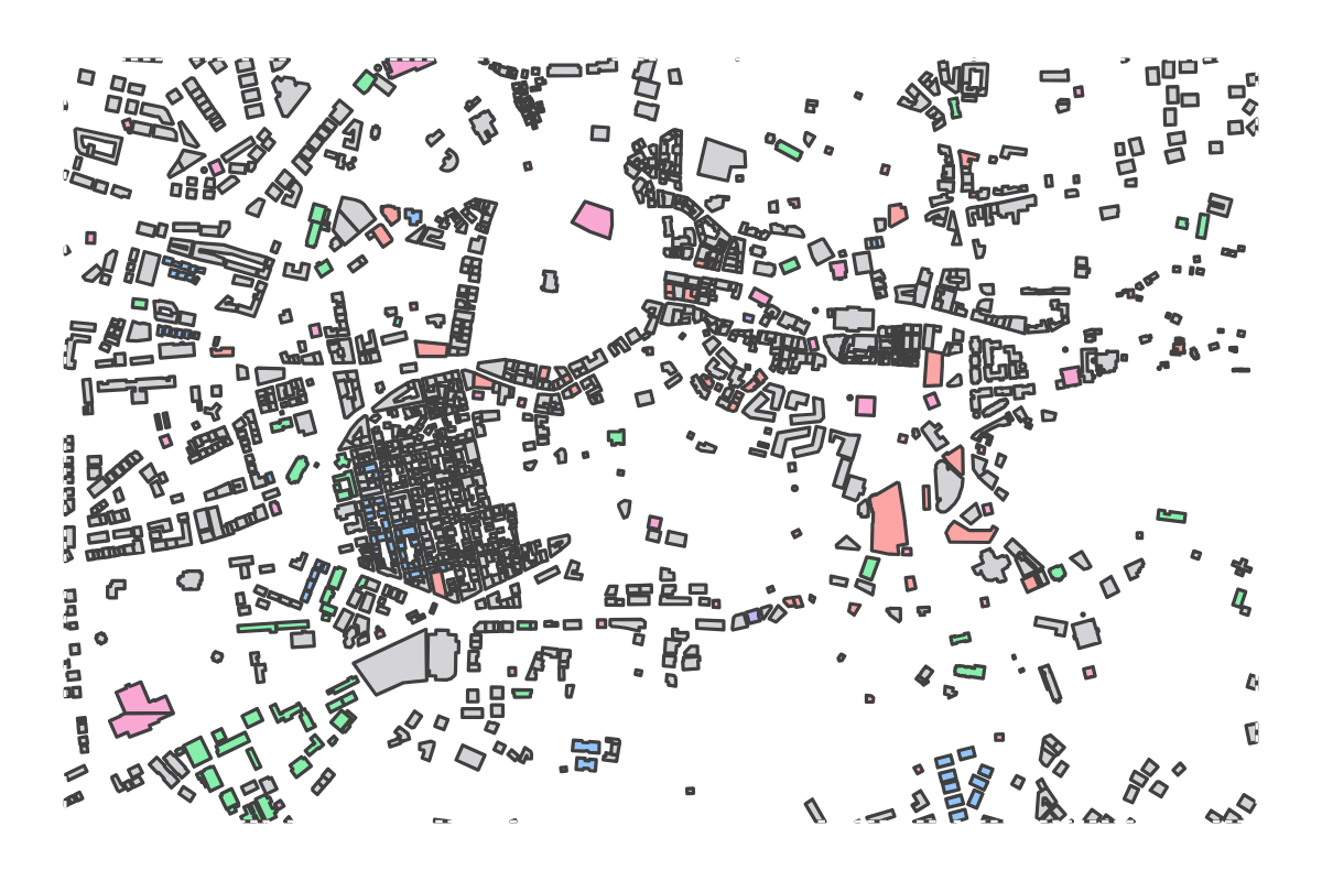 Program breakdown map