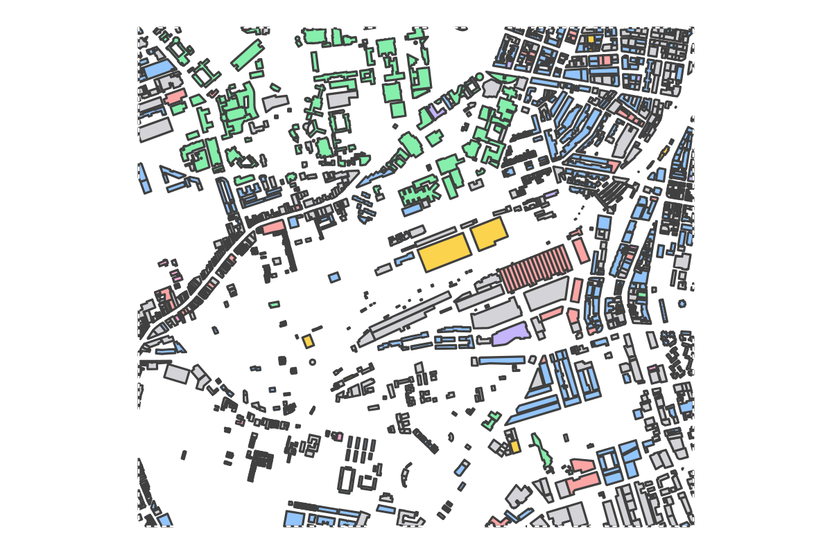 Program breakdown map