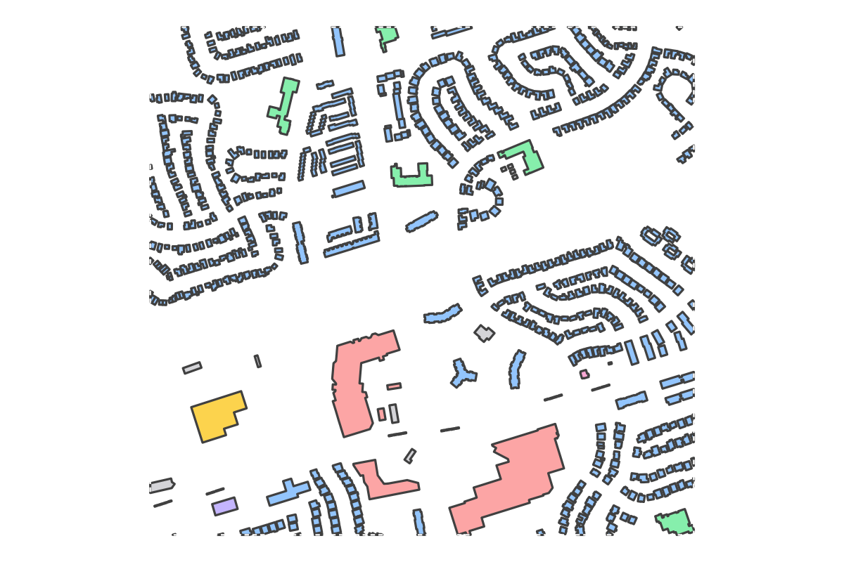 Program breakdown map