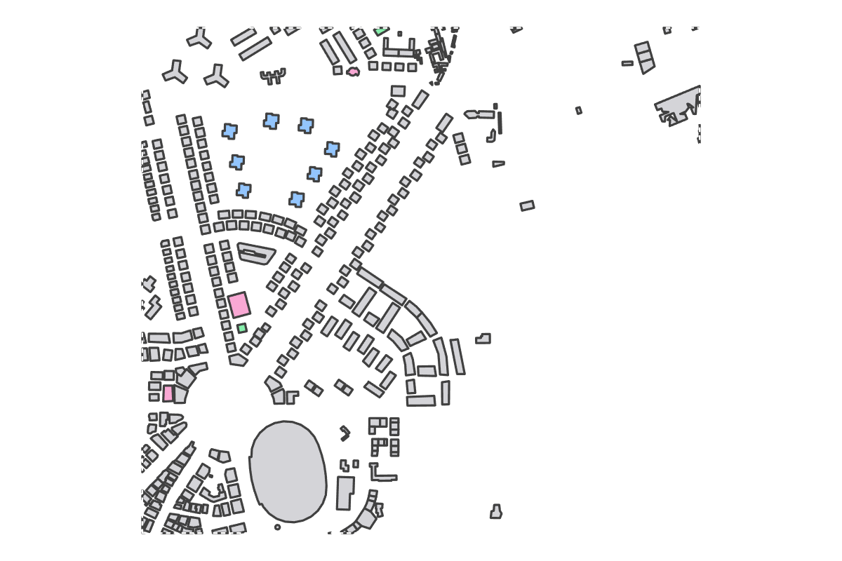 Program breakdown map