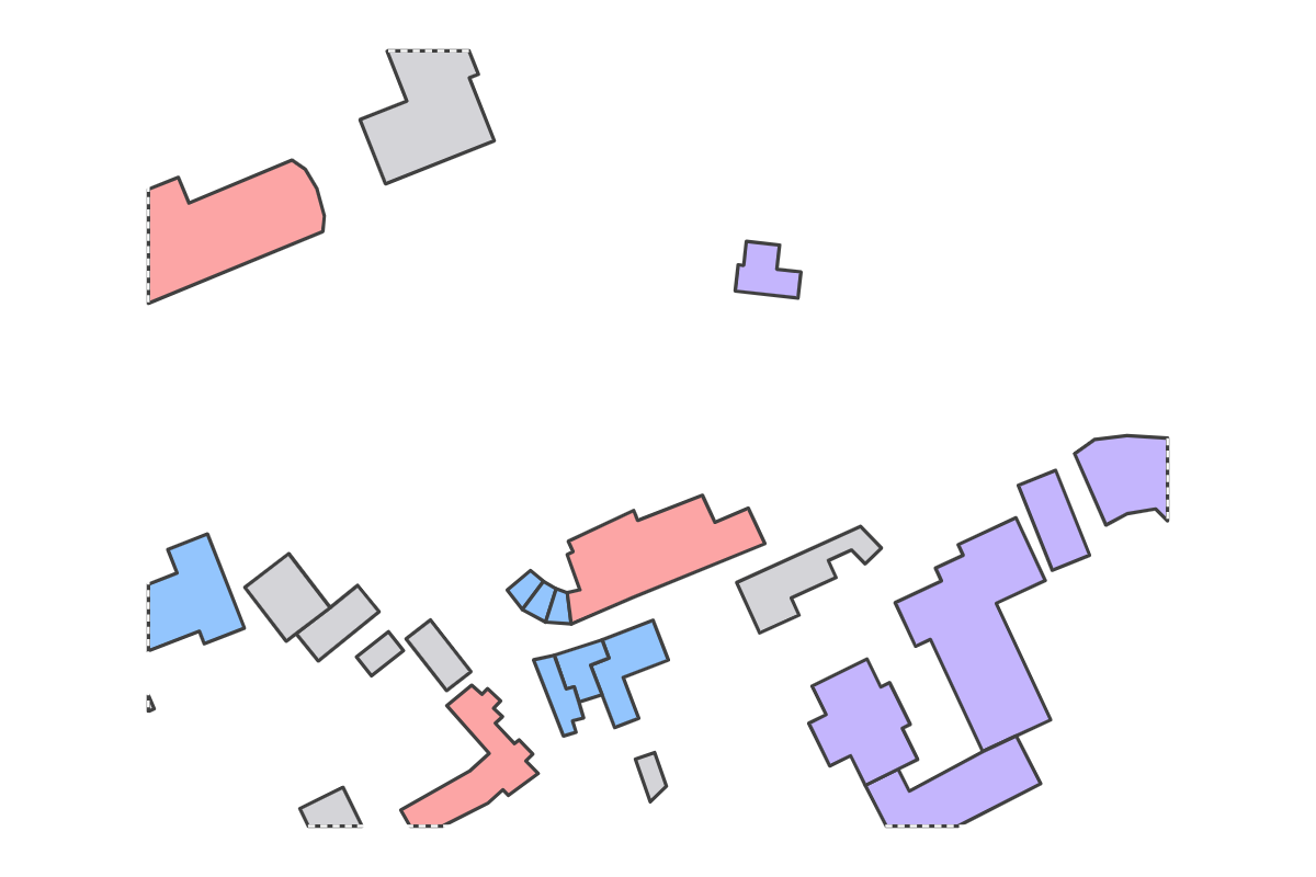 Program breakdown map