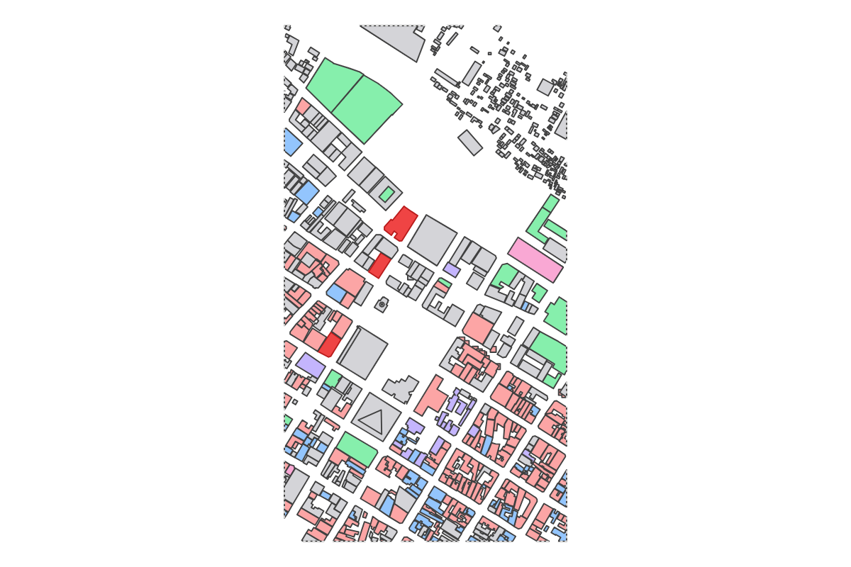 Program breakdown map