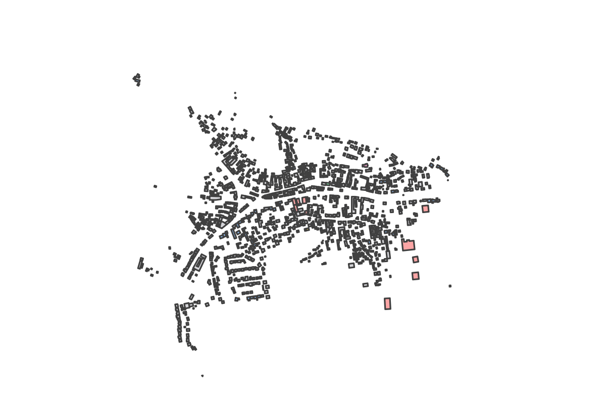 Program breakdown map