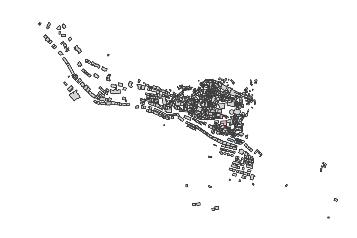 Program breakdown map