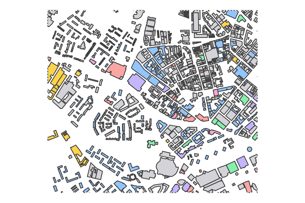 Program breakdown map