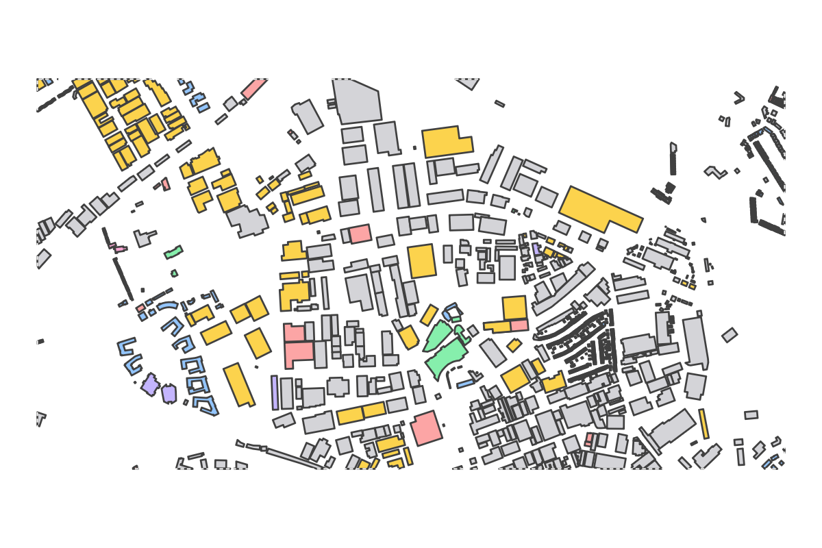 Program breakdown map