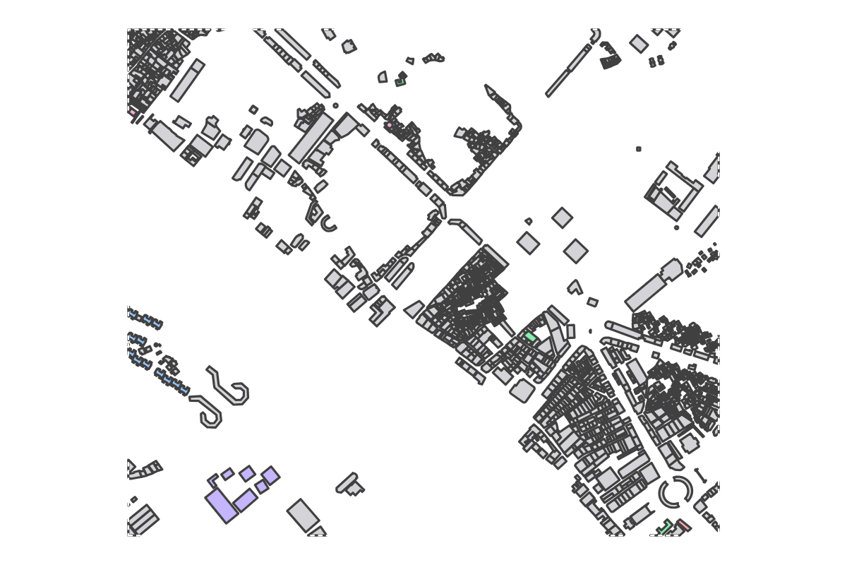 Program breakdown map