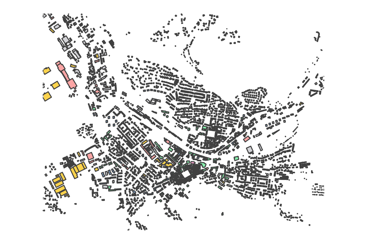 Program breakdown map