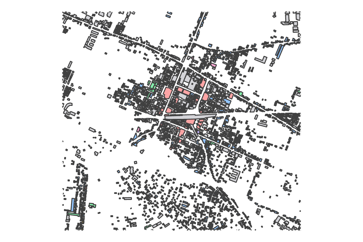Program breakdown map