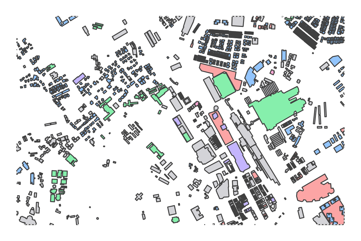 Program breakdown map