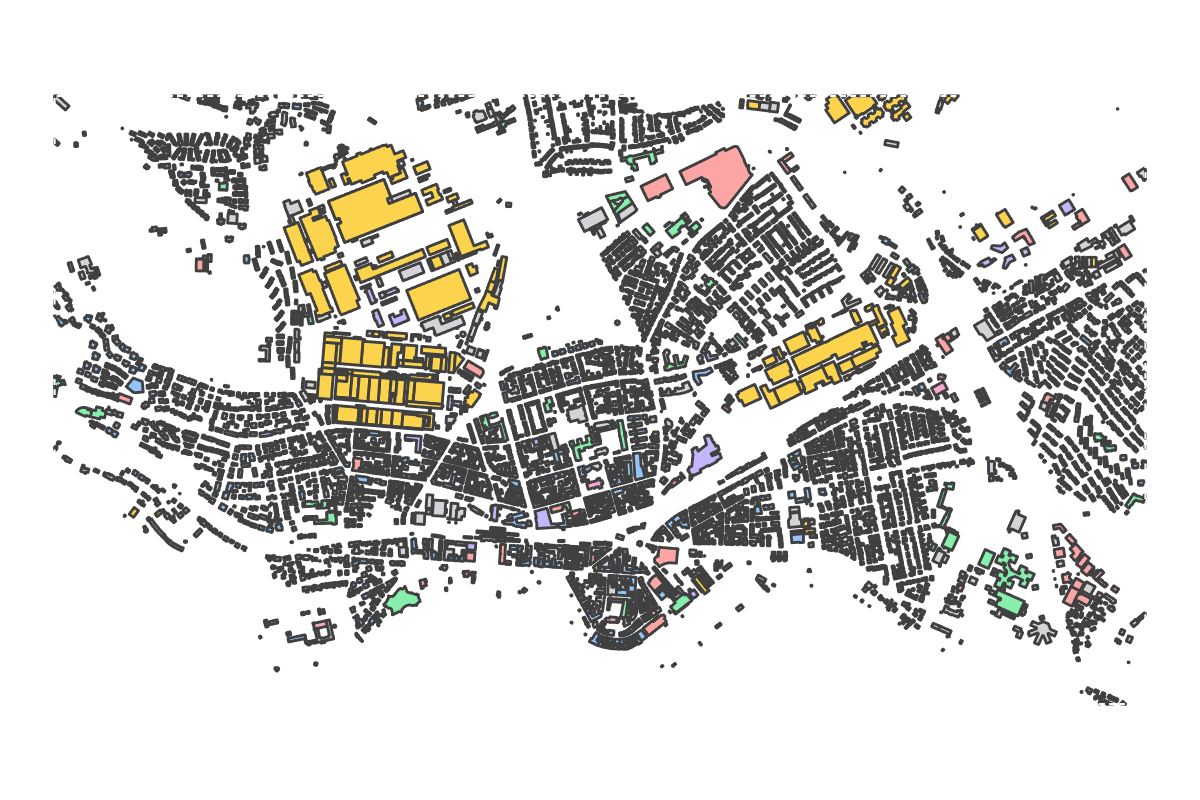 Program breakdown map
