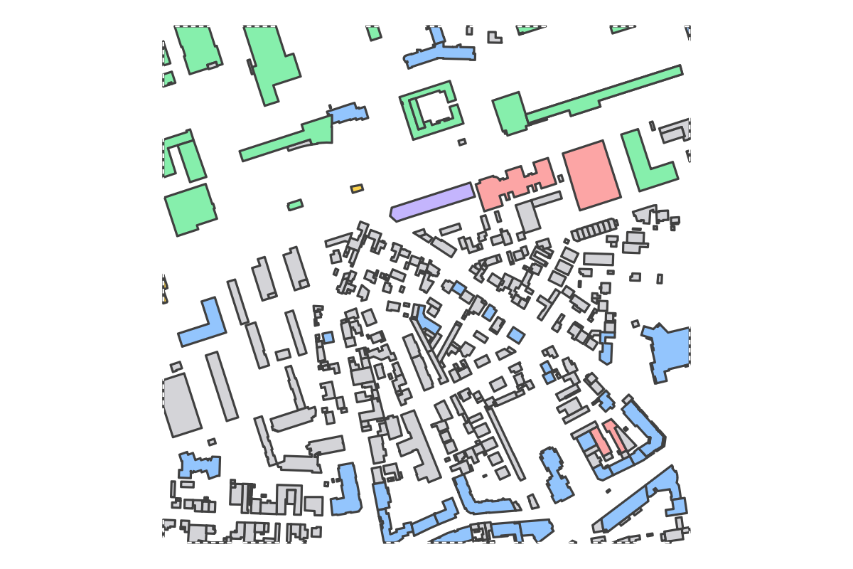 Program breakdown map