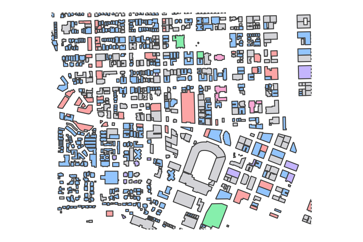 Program breakdown map