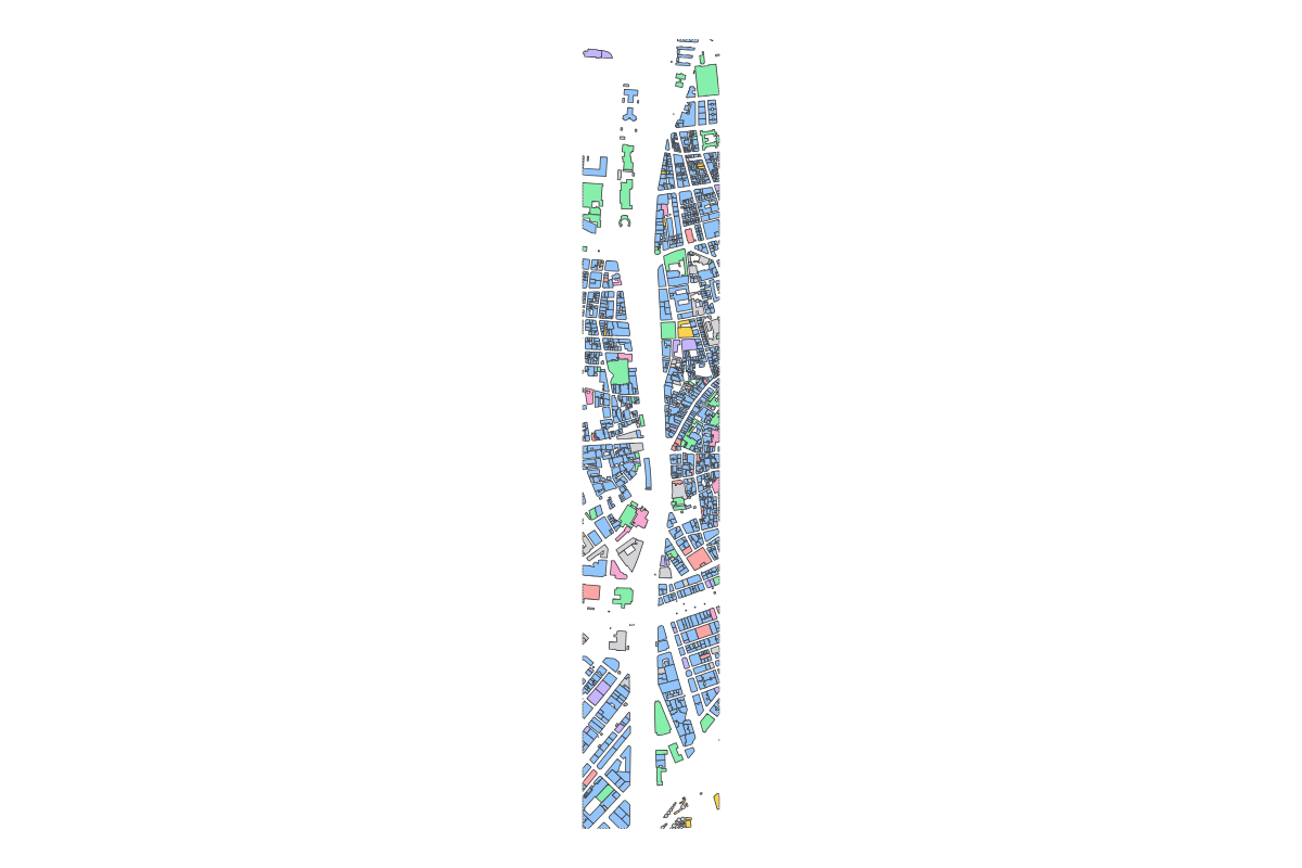 Program breakdown map