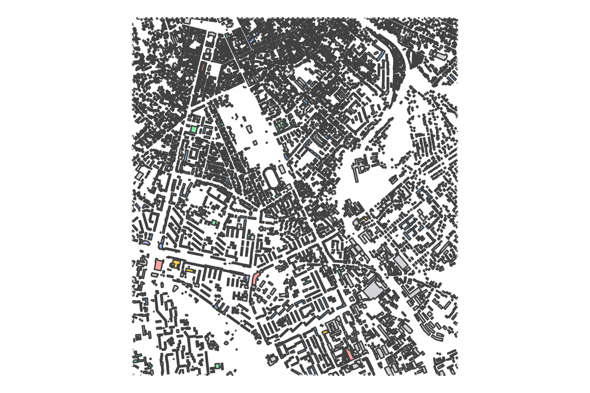 Program breakdown map