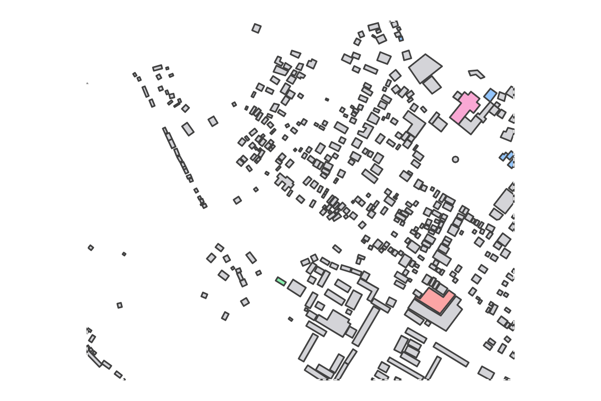 Program breakdown map