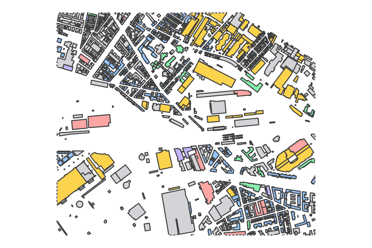 Program breakdown map