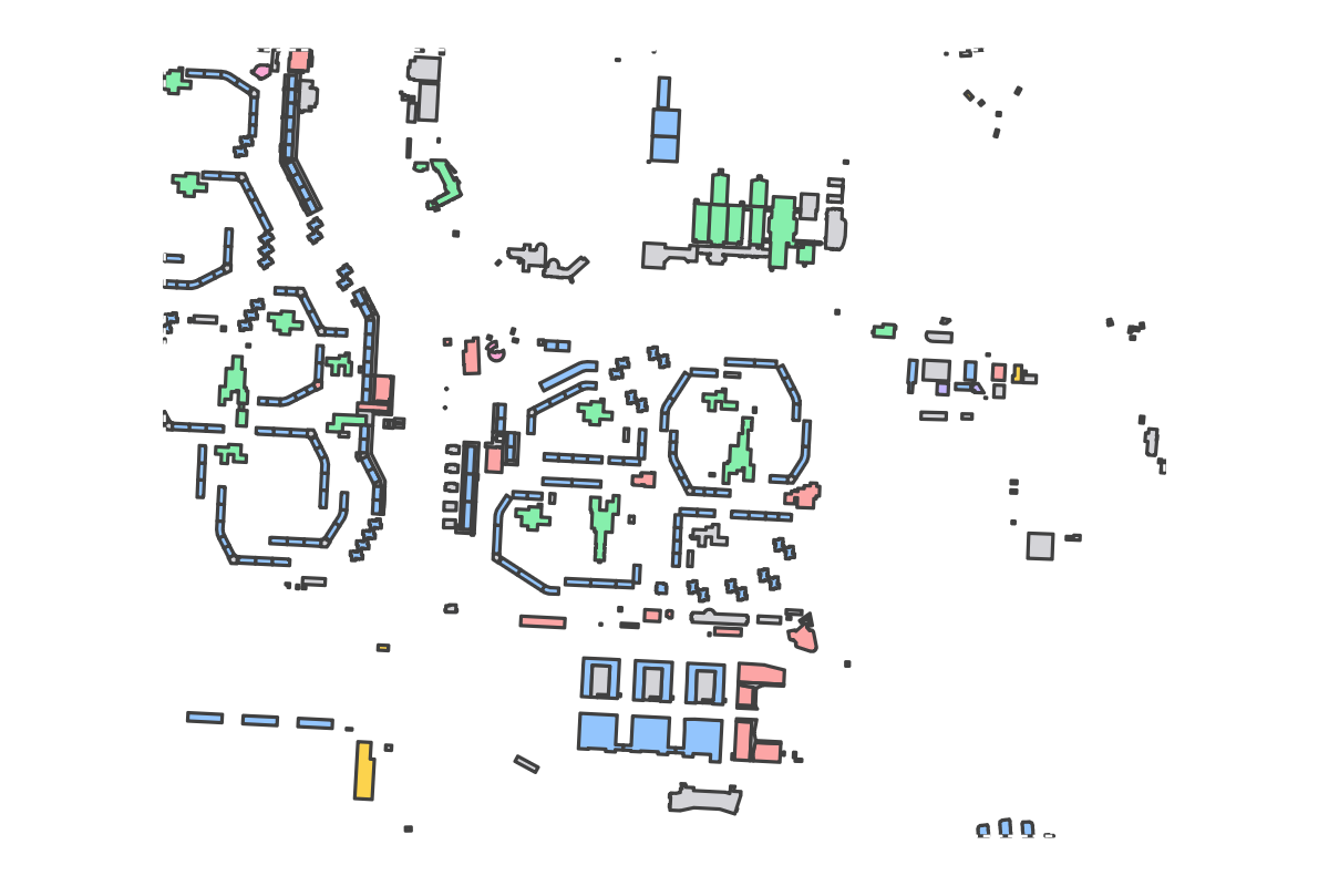 Program breakdown map