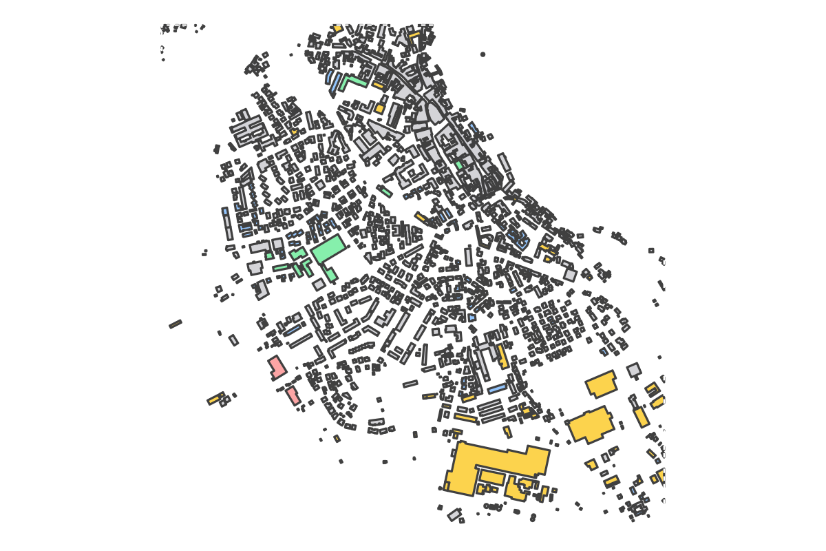 Program breakdown map
