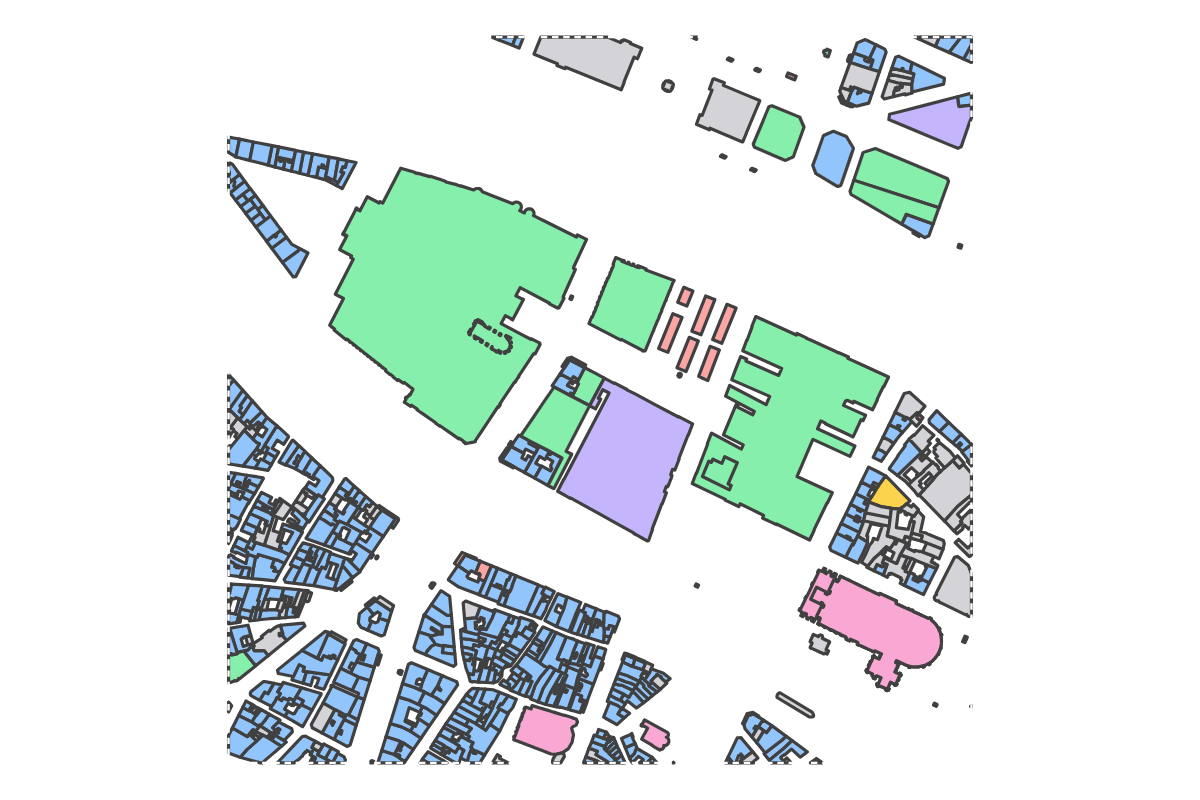 Program breakdown map