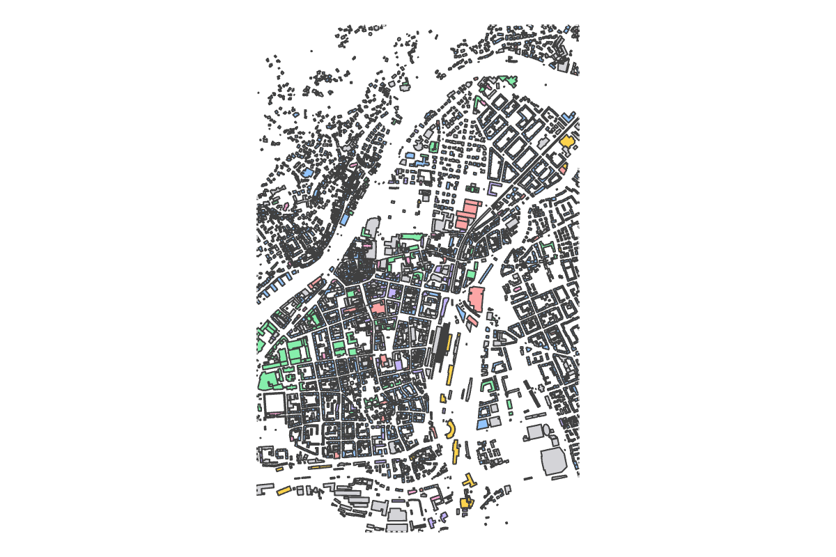 Program breakdown map