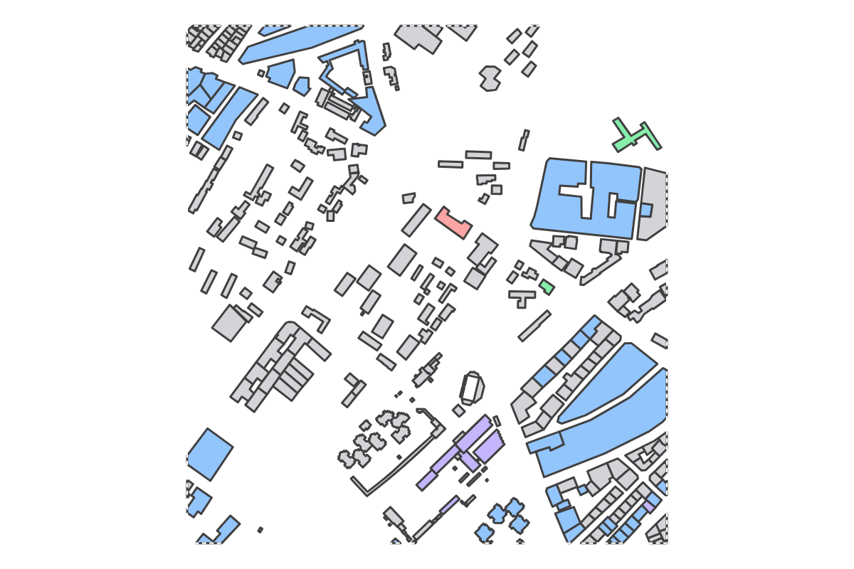 Program breakdown map