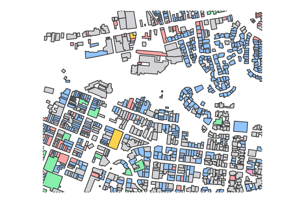 Program breakdown map