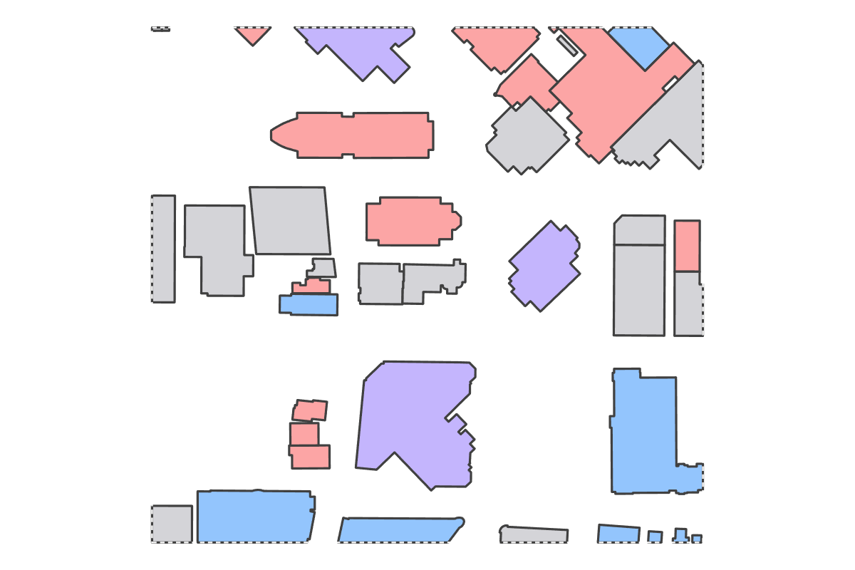 Program breakdown map