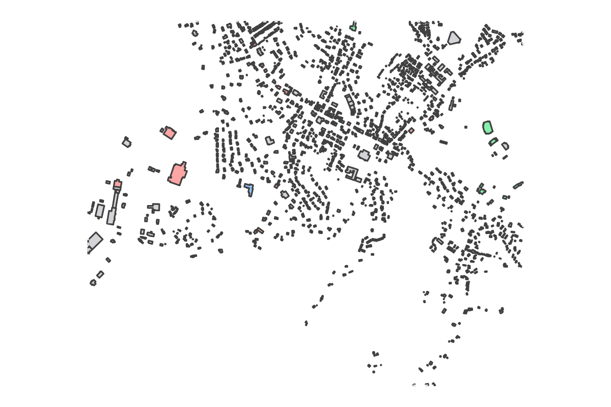 Program breakdown map