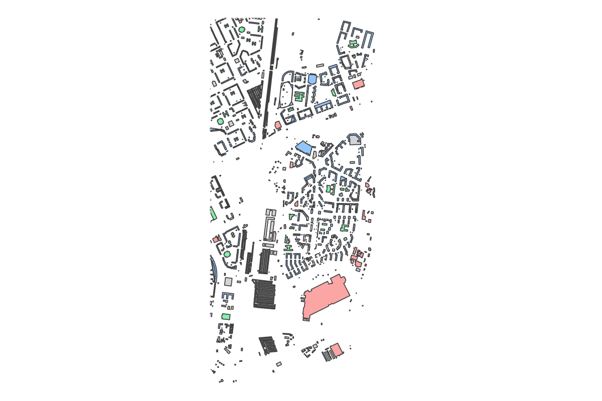 Program breakdown map