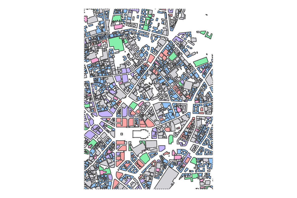 Program breakdown map