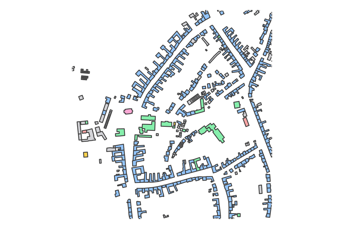 Program breakdown map
